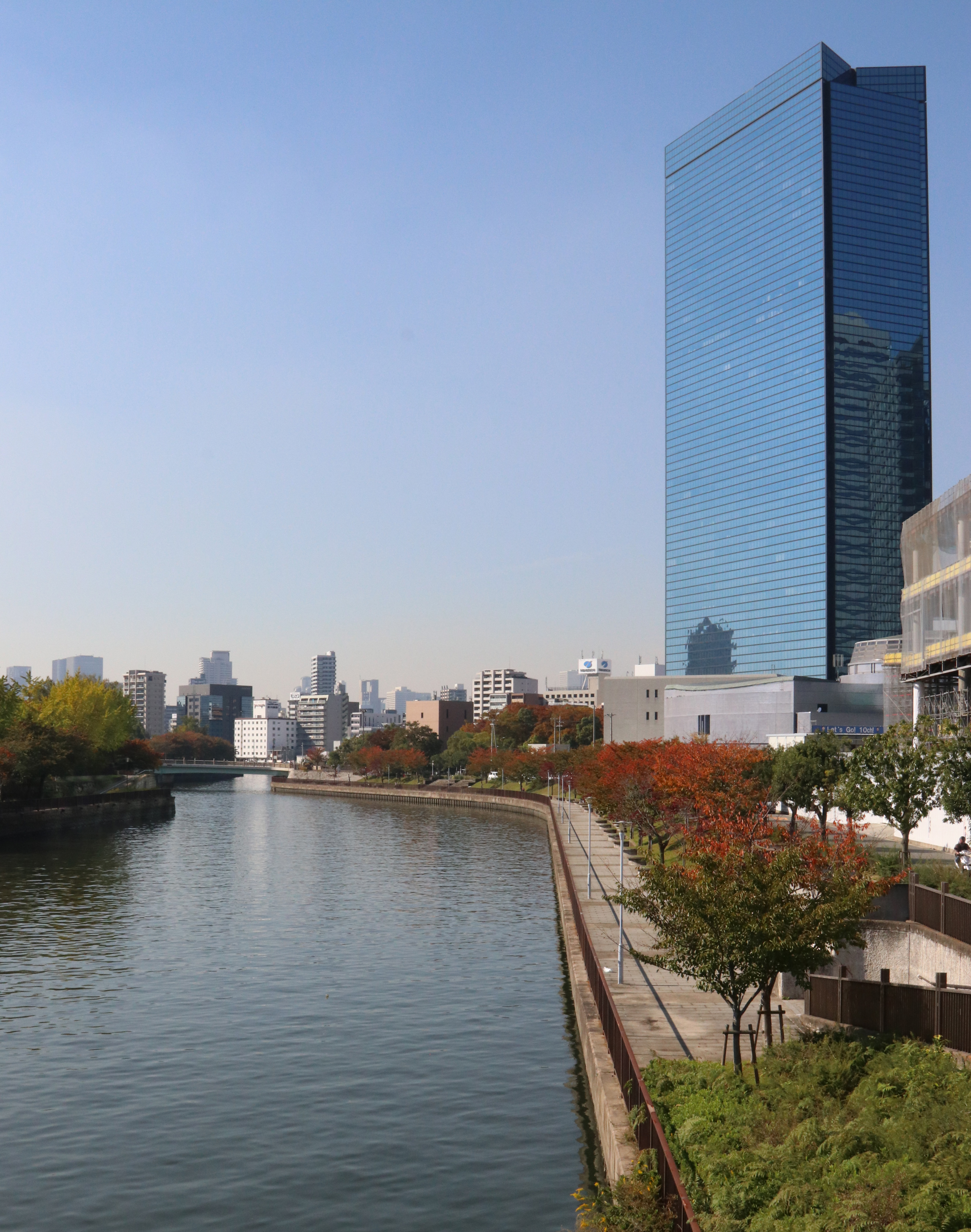 Osaka City Autumn colours