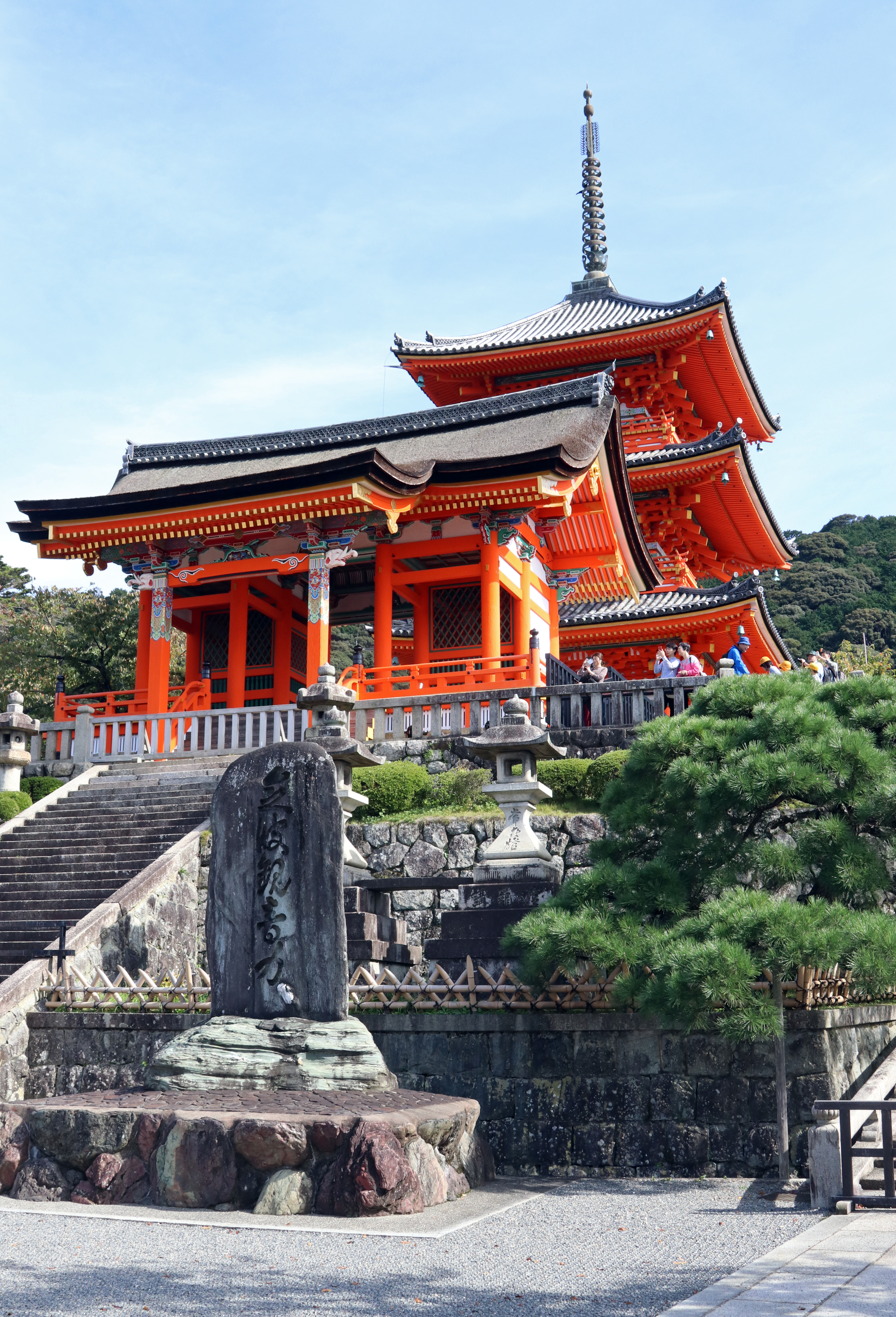 Kiyomizudera Temple Entrance building