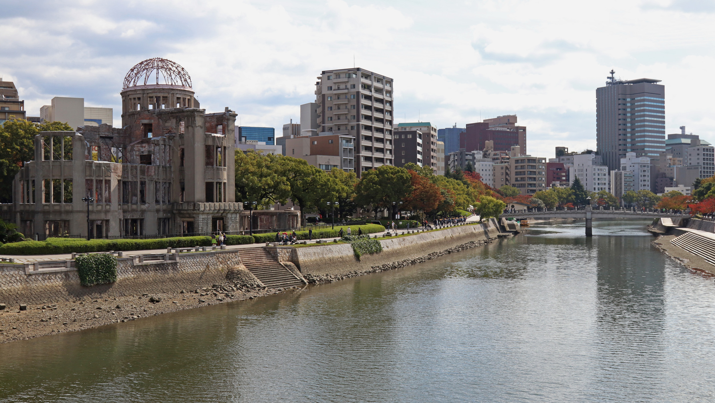 A-Bomb Dome-City Landscape