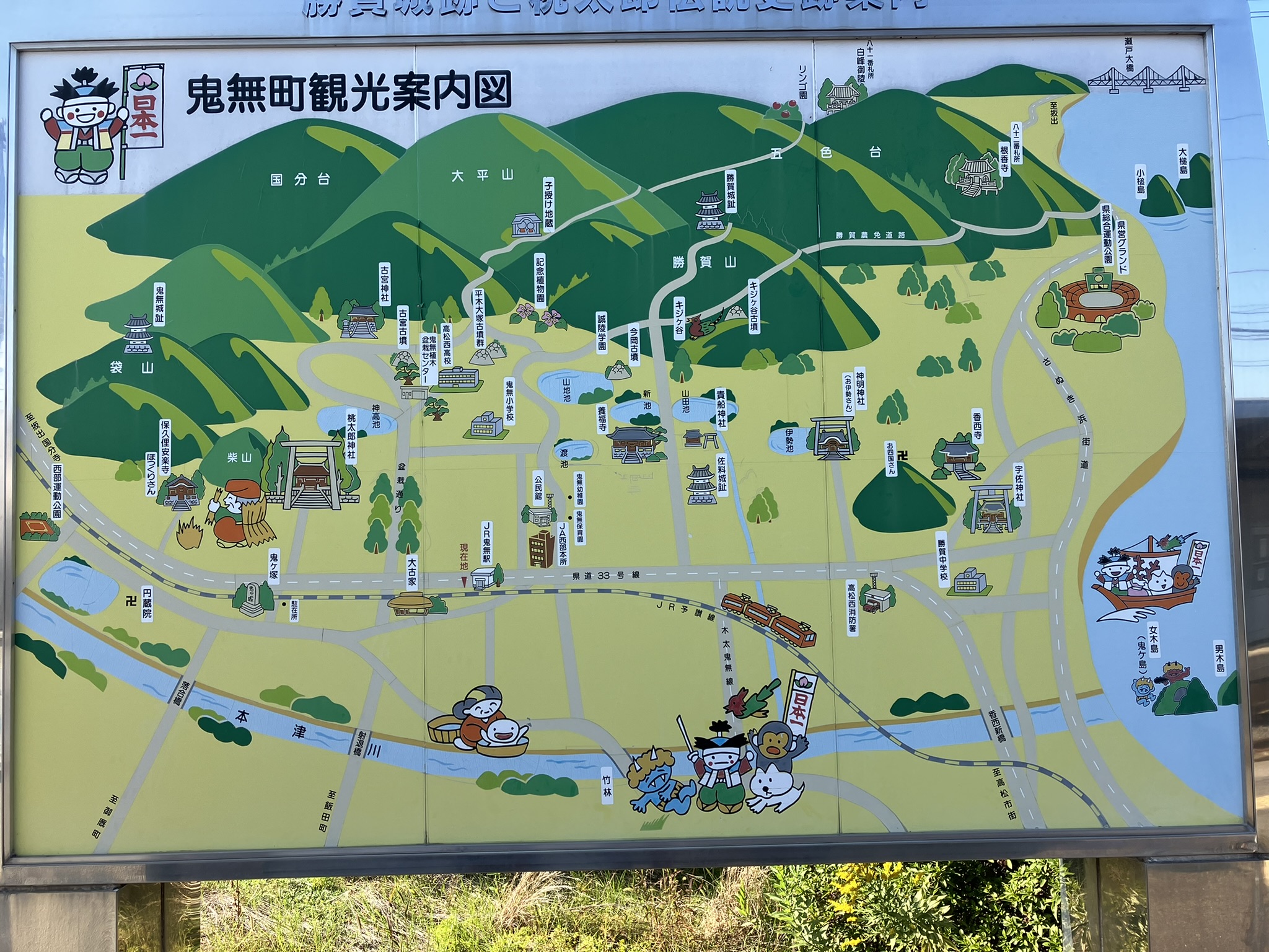Sign Board Map